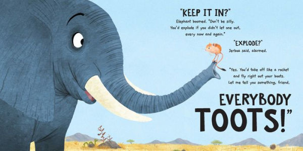 Everybody Toots: A Funny Read-Aloud Picture Book about Farting Animals (Rhyming books for kids ages 3-5)