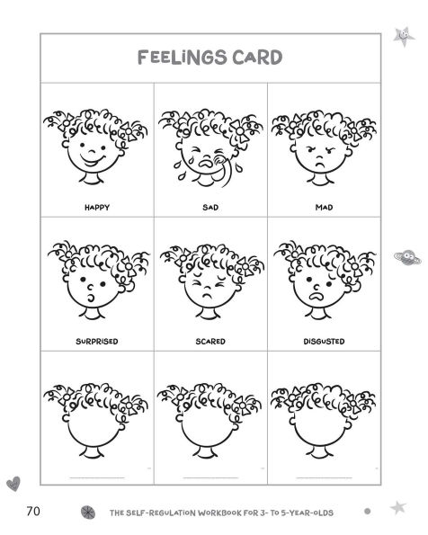 The Self-Regulation Workbook for 3- to 5-Year-Olds: Play-Based and Creative Activities Build Coping Skills Handle Big Emotions