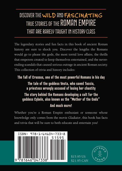 Your Cheeky Guide to the Roman Empire: History, Trivia, and Tales, Including Caligula, Marcus Aurelius, Aqueducts, Assassinations, More!