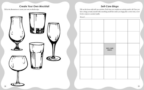 The Sober Curious Activity Book: 52 Weeks of Habit Trackers, Advice, Games, and Mocktail Recipes for a Fulfilling Year of Sobriety (or Just Drinking Less)