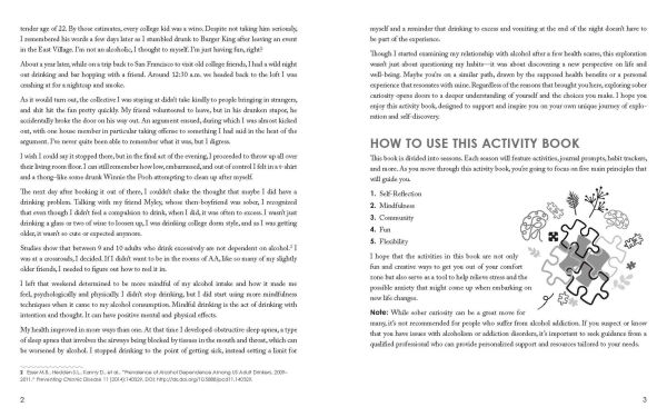 The Sober Curious Activity Book: 52 Weeks of Habit Trackers, Advice, Games, and Mocktail Recipes for a Fulfilling Year of Sobriety (or Just Drinking Less)