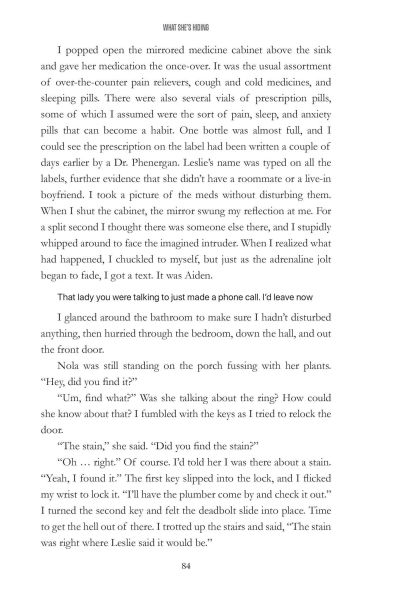 What She's Hiding: A Thriller