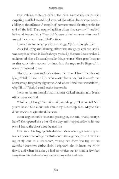 What She's Hiding: A Thriller