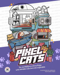 Download books for free nook Pixel Cats: Fun and Relaxing Coloring Pages with Adorable Cats and Cute Cityscapes (English Edition) 9781646047598 RTF MOBI by Lainie Dao