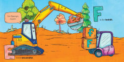 Alternative view 2 of Danny the Digger Learns the ABCs: Practice the Alphabet with Bulldozers, Cranes, Dump Trucks, and more Construction Site Vehicles!