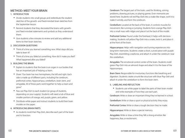 The Growth Mindset Coach, Second Edition: The Best-Selling Teacher's Handbook for Fostering Growth and Success (Fully Updated and Revised Month-by-Month Guide)
