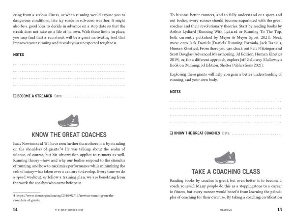 The Running Bucket List: 106 Ideas to Inspire Every Runner