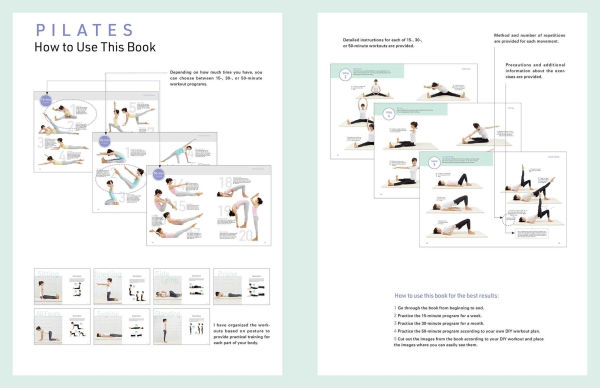 Pilates At Home: Achieve Flexibility, Strength, and Balance with Easy 15-, 30- 50-Minute Routines