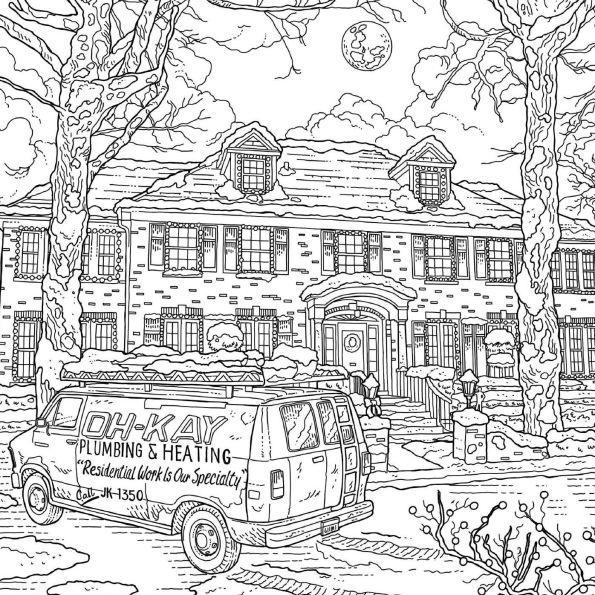 The Unofficial Christmas Movie Coloring Book: Coloring Pages from Your Favorite Christmas Movies