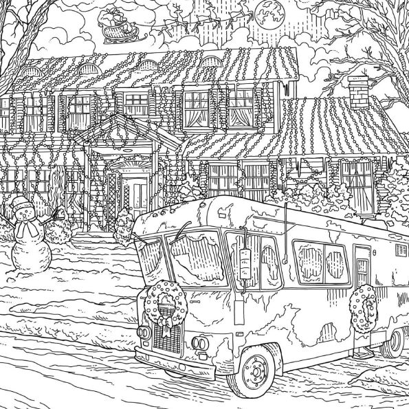 The Unofficial Christmas Movie Coloring Book: Coloring Pages from Your Favorite Christmas Movies