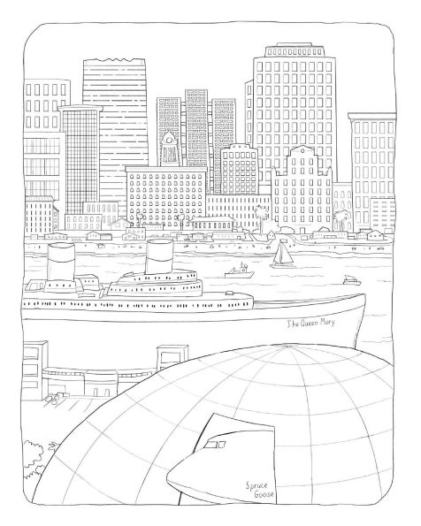 The California State Coloring Book: Landmarks and Landscapes to Color from the Golden State