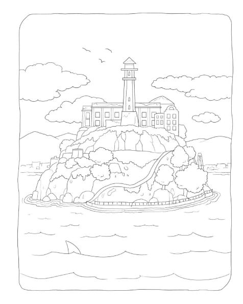 The California State Coloring Book: Landmarks and Landscapes to Color from the Golden State