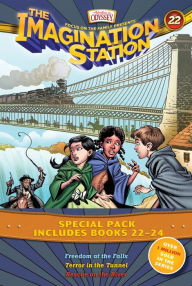 Online english books free download Imagination Station Books 3-pack: Freedom at the Falls / Terror in the Tunnel / Rescue on the River