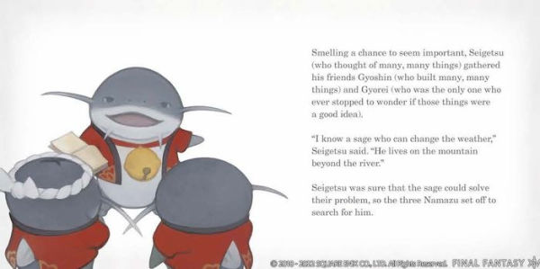 Final Fantasy XIV Picture Book: The Namazu and the Greatest Gift