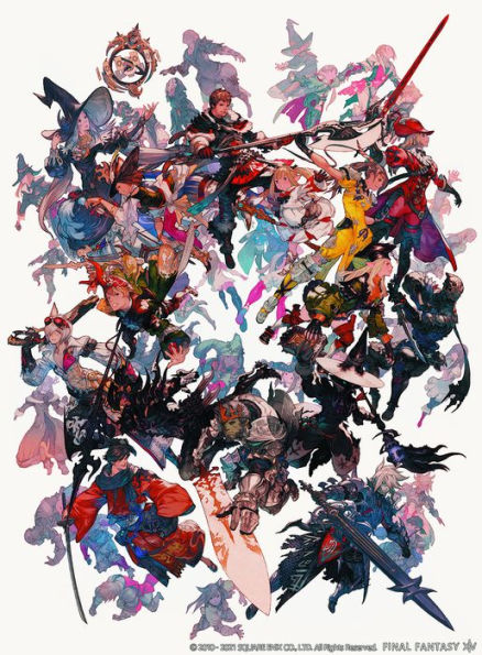 Final Fantasy XIV Poster Collection by Square Enix, Paperback | Barnes ...