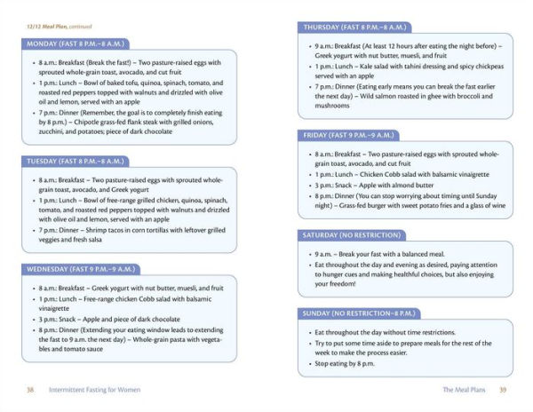 Intermittent Fasting for Women: Guidance and Meals Plans to Reset Your Metabolism Lose Weight