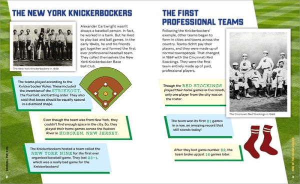 Baseball for Kids: A Young Fan's Guide to the History of Game