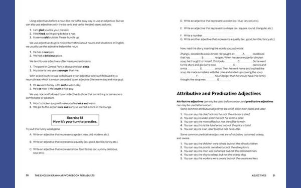 The English Grammar Workbook for Adults: A Self-Study Guide to Improve Functional Writing