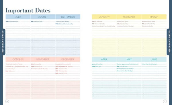 Teacher Planner: Flexible Lesson Planning for Any Year