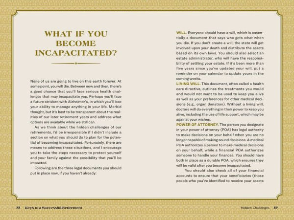 Keys to a Successful Retirement: Staying Happy, Active, and Productive Your Retired Years