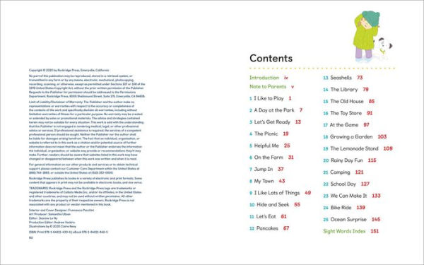 Learn to Read: Sight Words Storybook: 25 Simple Stories & Activities for Beginner Readers