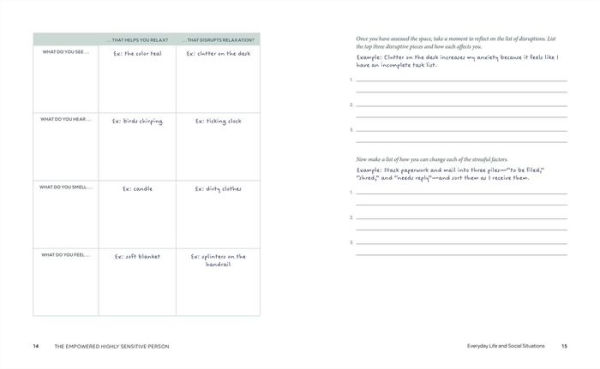 The Empowered Highly Sensitive Person: A Workbook to Harness Your Strengths Every Part of Life