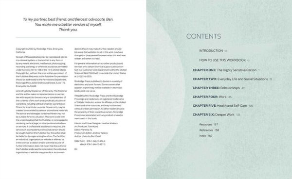 The Empowered Highly Sensitive Person: A Workbook to Harness Your Strengths Every Part of Life