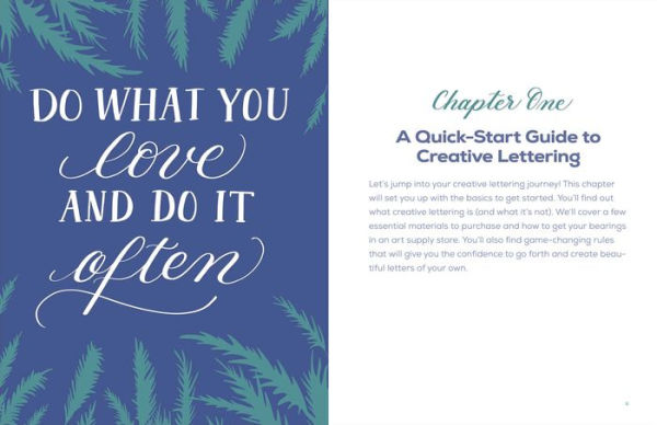 Easy Creative Lettering: A Step-by-Step Guide to Lettering, Flourishing, and More