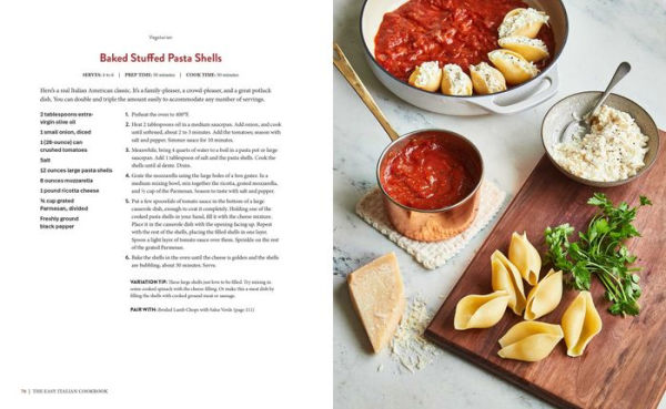 The Easy Italian Cookbook: 100 Quick and Authentic Recipes