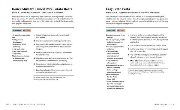 The Eczema Relief Diet & Cookbook: Short-Term Meal Plans to Identify Triggers and Soothe Flare-Ups