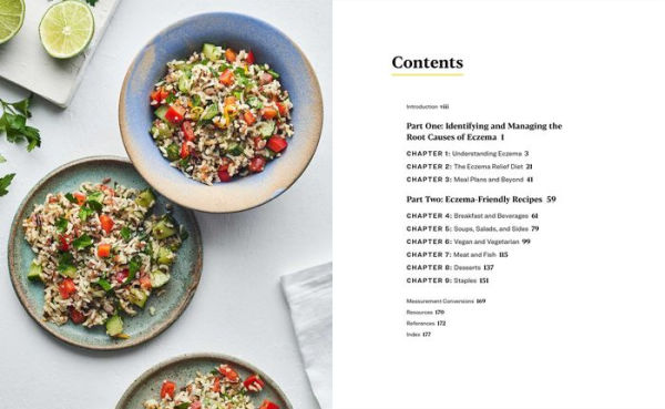 The Eczema Relief Diet & Cookbook: Short-Term Meal Plans to Identify Triggers and Soothe Flare-Ups