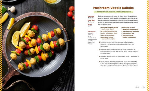 The Essential Vegetarian Air Fryer Cookbook: 75+ Easy Meatless Recipes