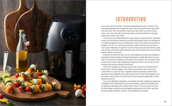 The Essential Vegetarian Air Fryer Cookbook: 75+ Easy Meatless Recipes