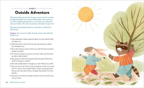 Mindful Games for Kids: 50 Fun Activities to Stay Present, Improve Concentration, and Understand Emotions