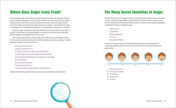 Anger Management Activities for Kids: 50+ Exercises Understanding Feelings, Staying Calm, and Managing Strong Emotions