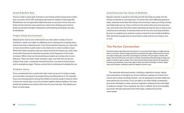 the Sleep Workbook: Easy Strategies to Break Anxiety-Insomnia Cycle
