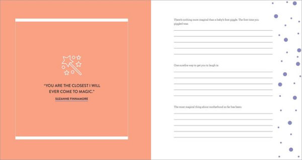 First-Time Mom's Baby Memory Book: Record Precious Moments and Memories