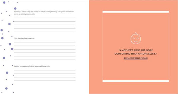 First-Time Mom's Baby Memory Book: Record Precious Moments and Memories