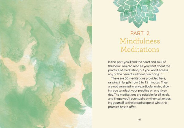 Mindfulness Meditation for Beginners: 50 Meditations to Practice Awareness, Acceptance, and Peace