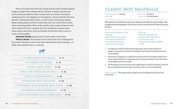 The Perfect Steak Cookbook: Essential Recipes and Techniques