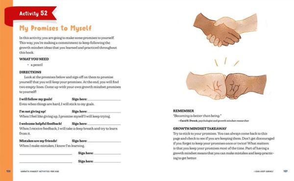 Growth Mindset Activities for Kids: 55 Exercises to Embrace Learning and Overcome Challenges