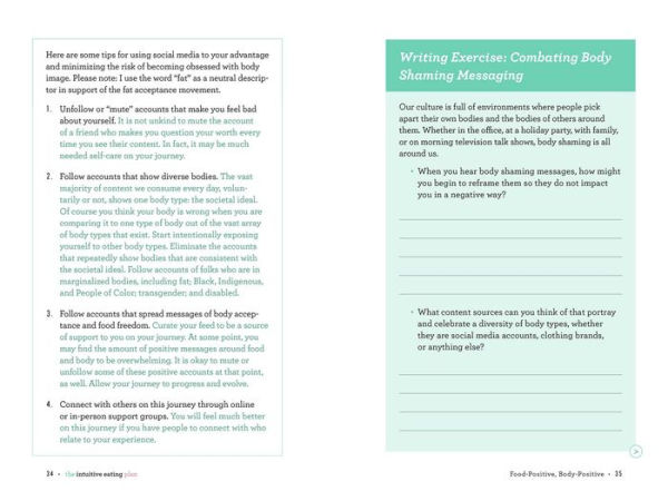 The Intuitive Eating Plan: A Body-Positive Approach to Rebuilding Your Relationship with Food