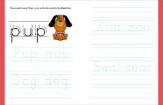 Alternative view 2 of My First Alphabet Tracing Workbook: Practice Pen Control with ABCs and Animal Words