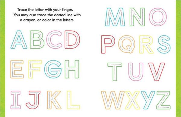 My First Alphabet Tracing Workbook: Practice Pen Control with ABCs and Animal Words