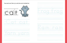 Alternative view 4 of My First Alphabet Tracing Workbook: Practice Pen Control with ABCs and Animal Words