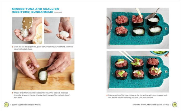 Sushi Cookbook for Beginners: 100 Step-By-Step Recipes to Make Sushi at Home
