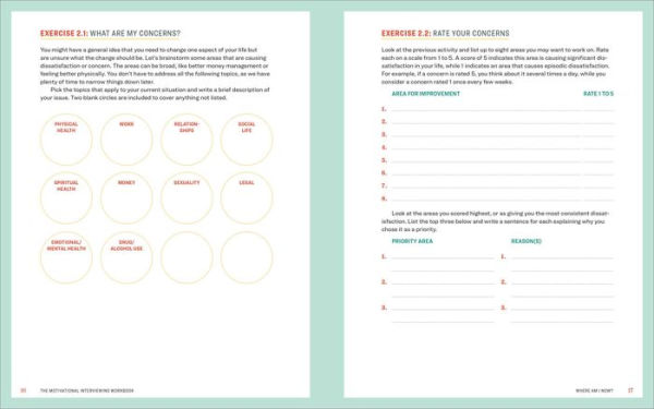 The Motivational Interviewing Workbook: Exercises to Decide What You Want and How Get There