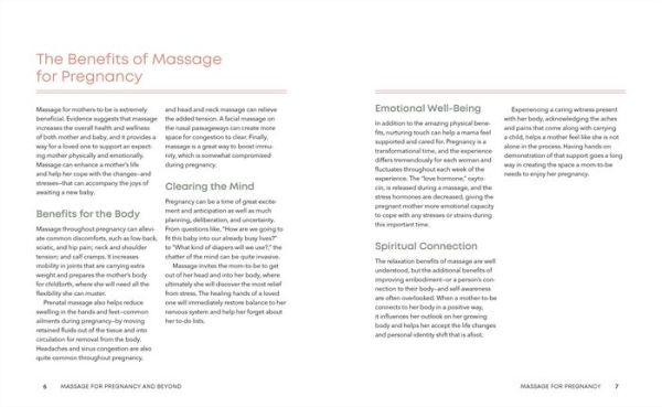 Massage for Pregnancy and Beyond: Simple, Soothing Touch Before After Baby