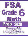 FSA Grade 6 Math Prep 2020: A Comprehensive Review and Step-By-Step Guide to Preparing for the FSA Math Test