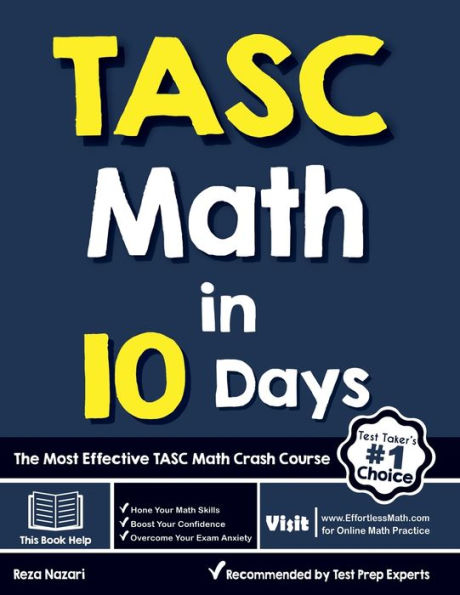 TASC Math in 10 Days: The Most Effective TASC Math Crash Course